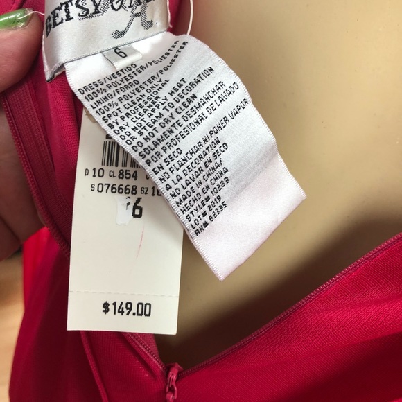 🌹🌺🥀💐🌷🌹adorable Betsy & Adam long gown dress - Picture 8 of 8